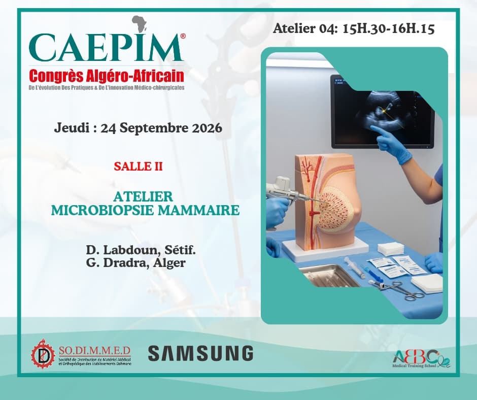 Atelier Microbiopsie mammaire — CAEPIM 2026