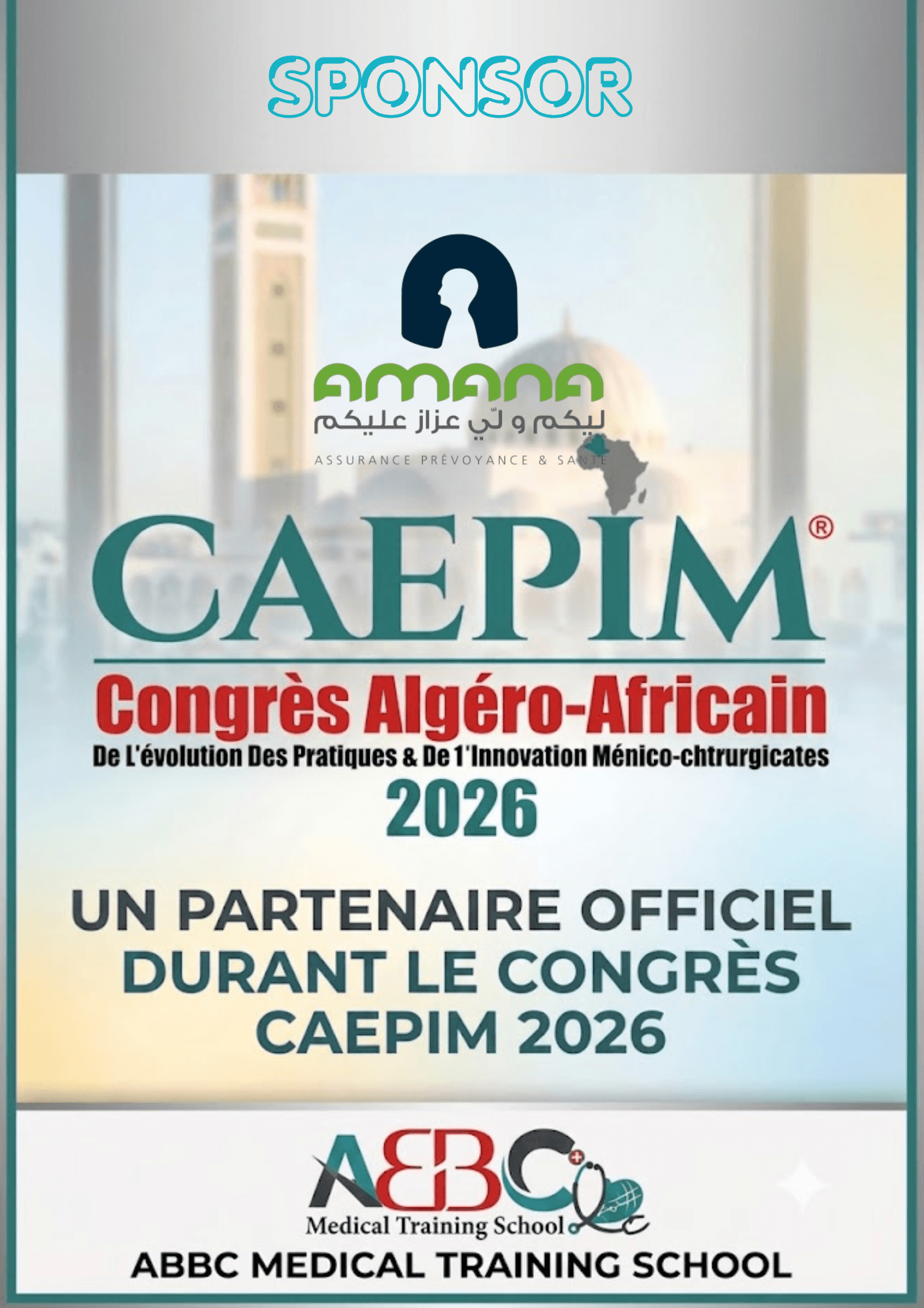 Affiche CNEP — Partenaire Gold & Argent