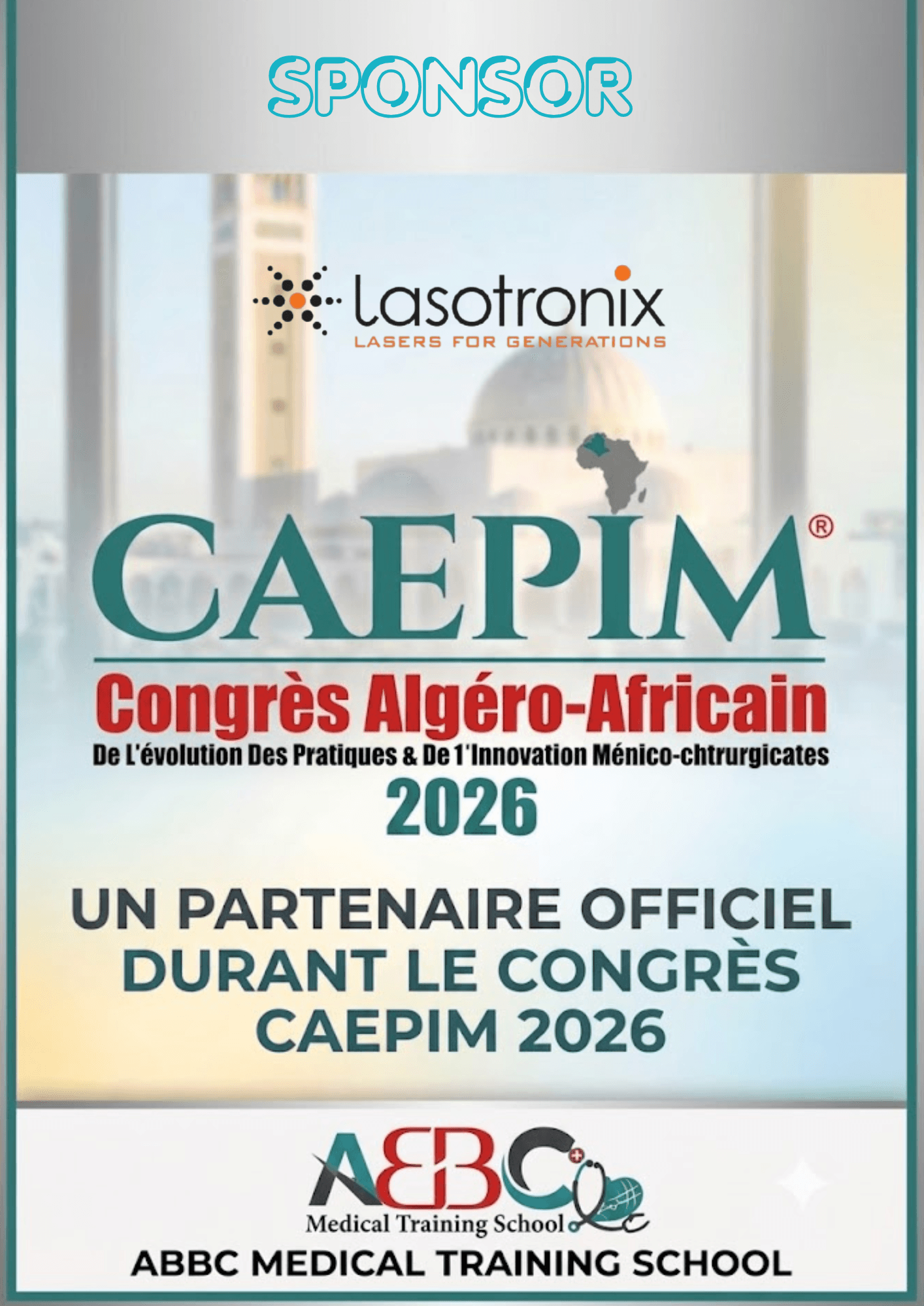 Affiche HCM — Partenaire Gold & Argent